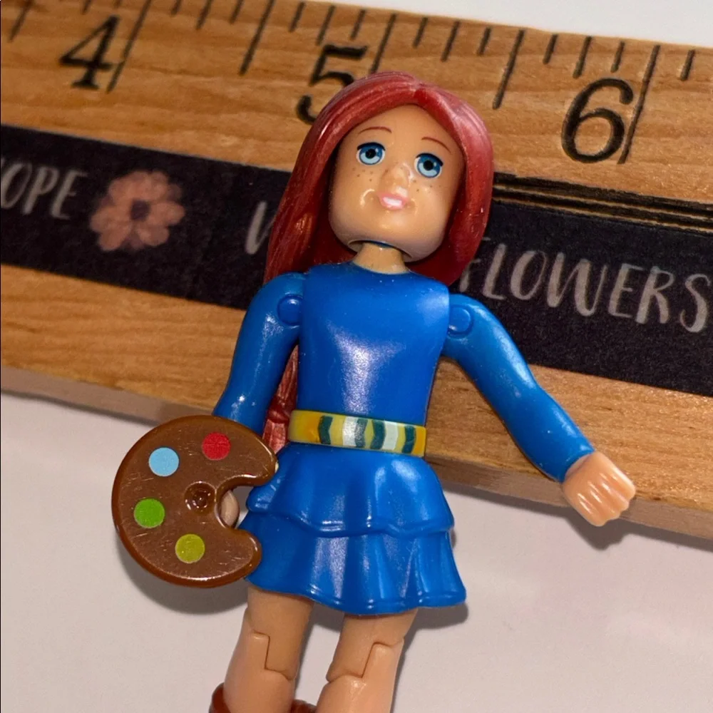 AMERICAN GIRL MEGA BLOKS SAIGE'S ART STUDIO Arts Painting Figure Paintings